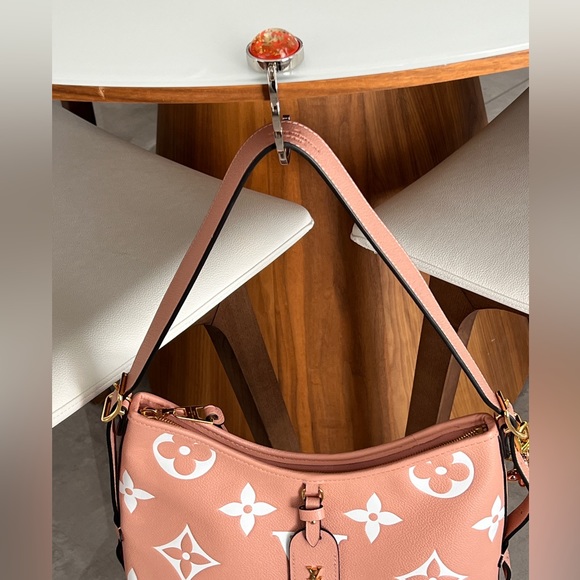 Foldable Bag Hook/ Purse Hanger - Handmade - Fits Most Tables - Picture 2 of 6